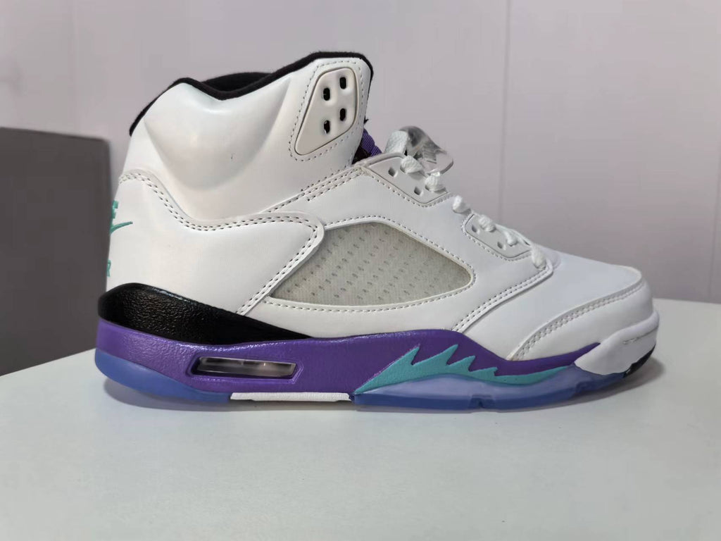 Air Jordan 5 Retro – White/Grape ("White Grape")